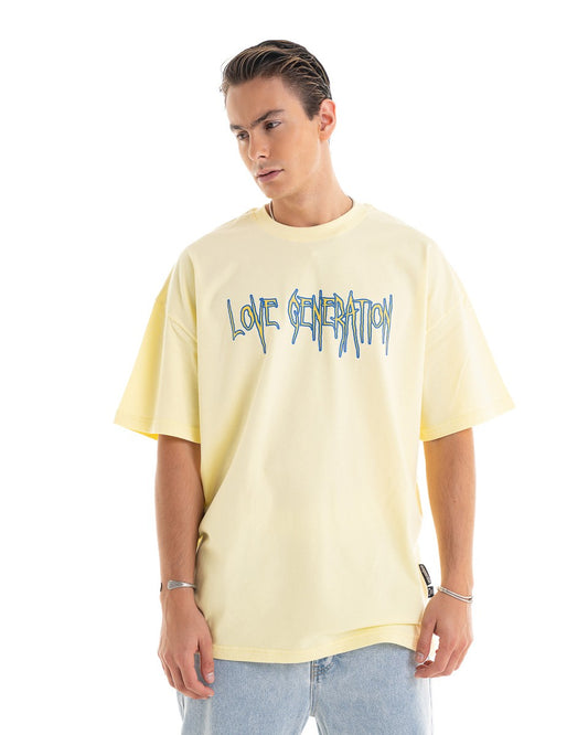 Love Generation - Oversized banana T-shirts