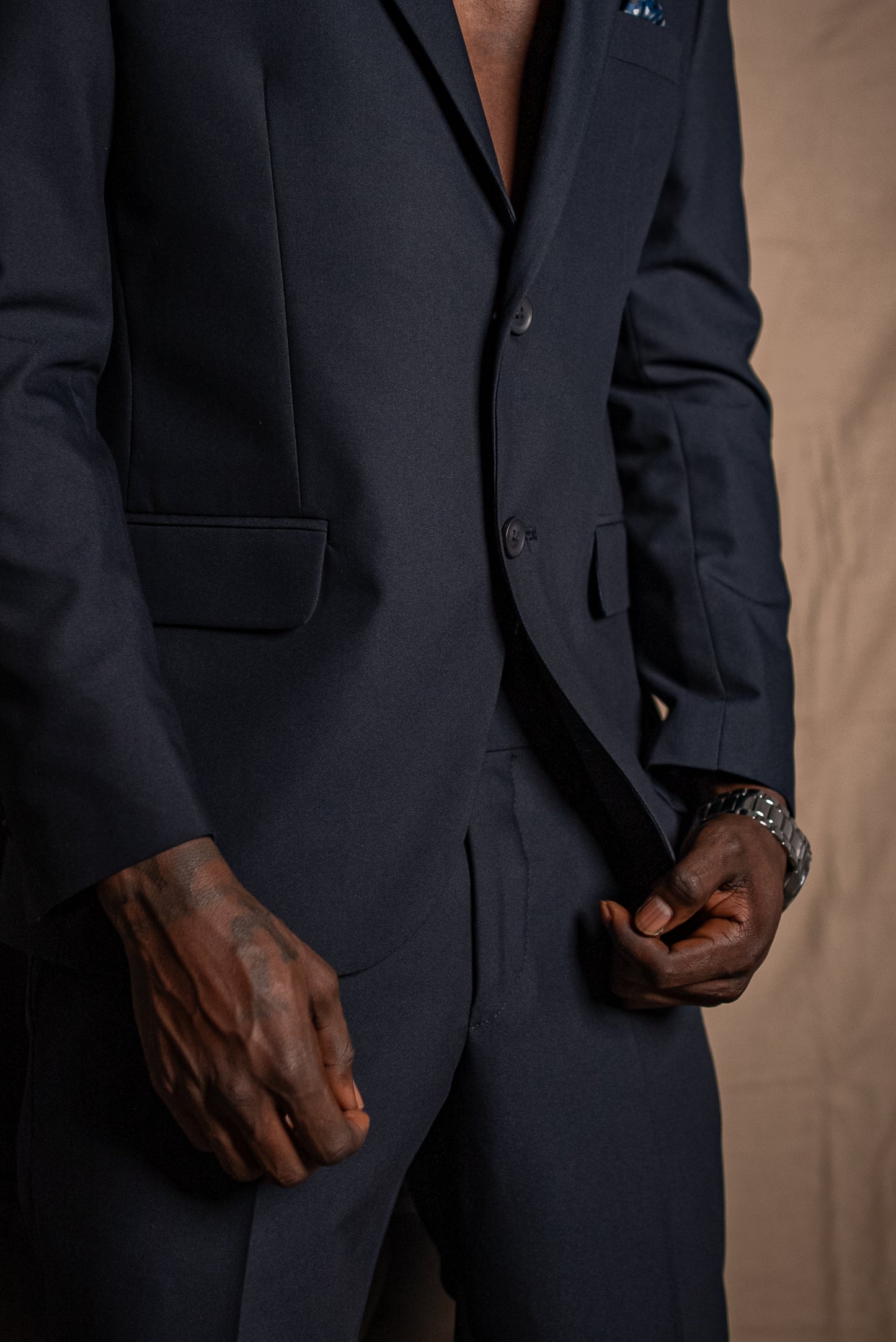 SUIT - NAVY BLUE