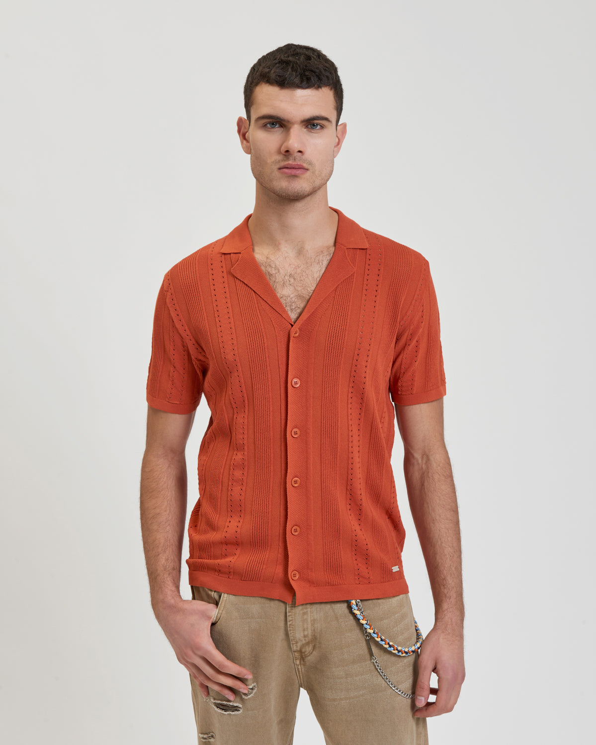 GIANNI LUPO - HALF SLEEVE SHIRT