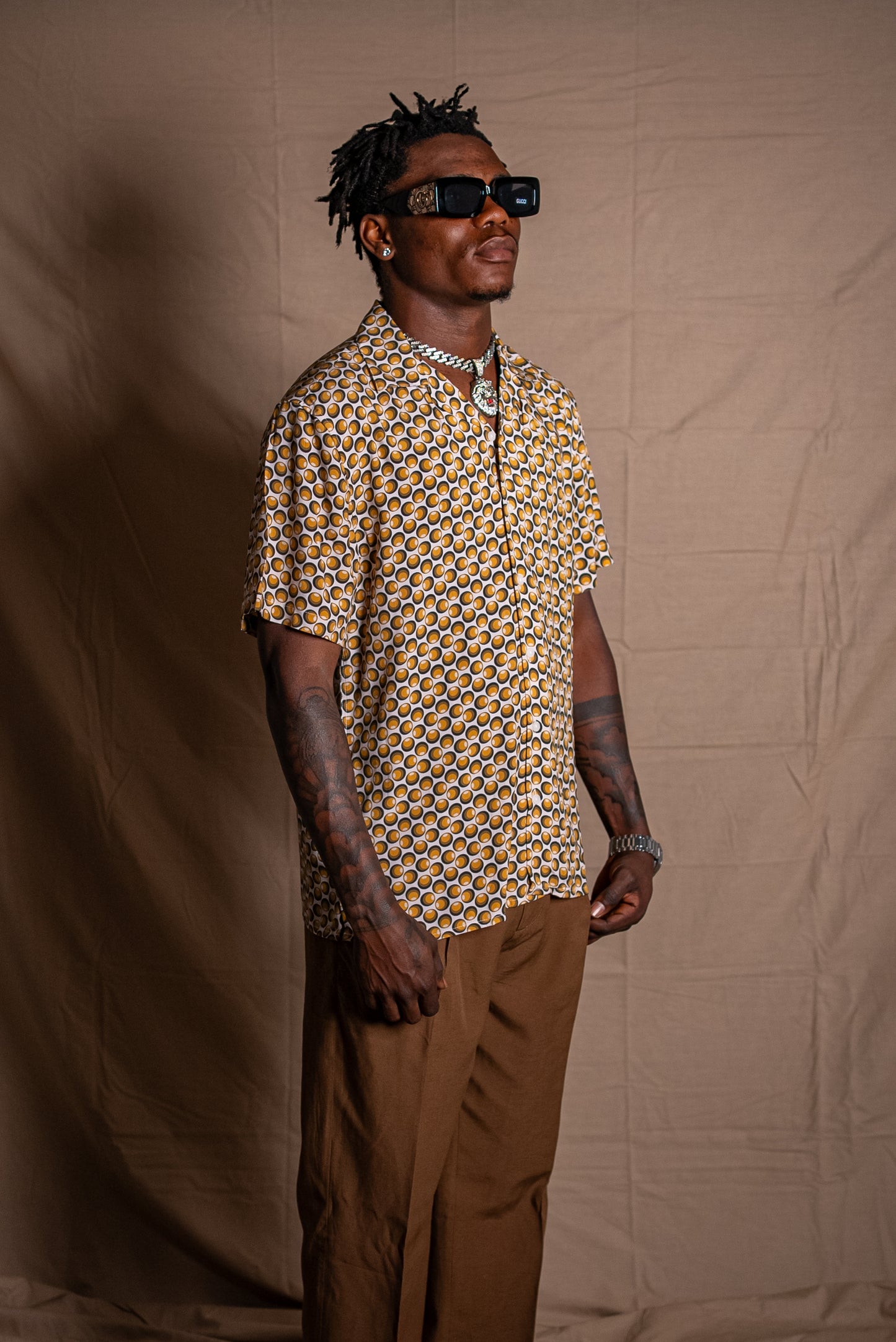 GIANNI LUPO- HALF SLEEVE SHIRT