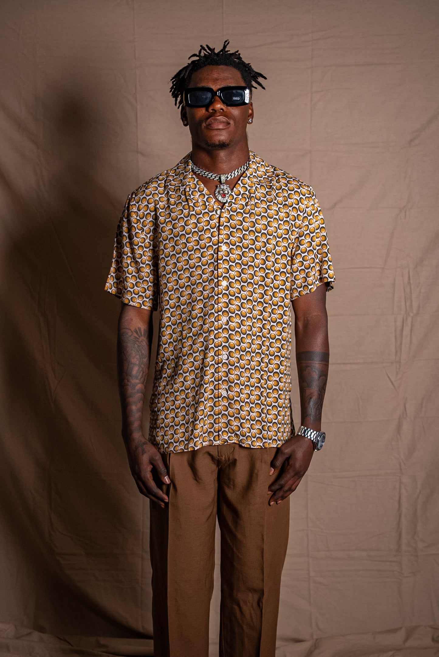 GIANNI LUPO- HALF SLEEVE SHIRT