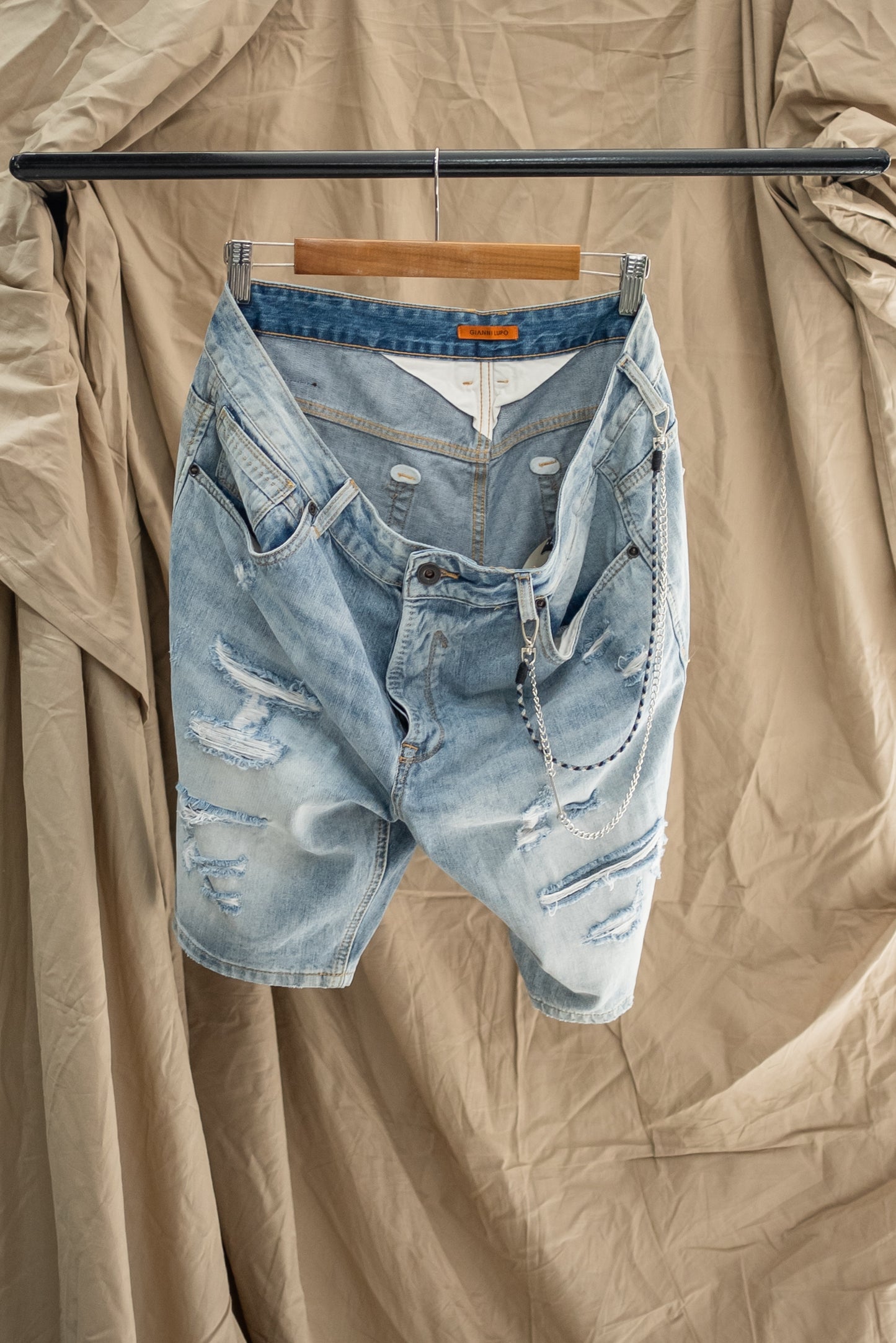 GIANNI LUPO - DENIM SHORT