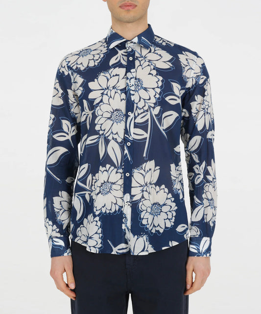 FANCY FRENCH NECK SHIRT