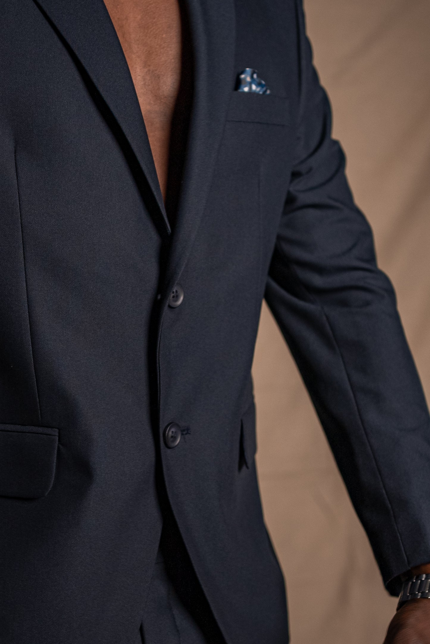 SUIT - NAVY BLUE