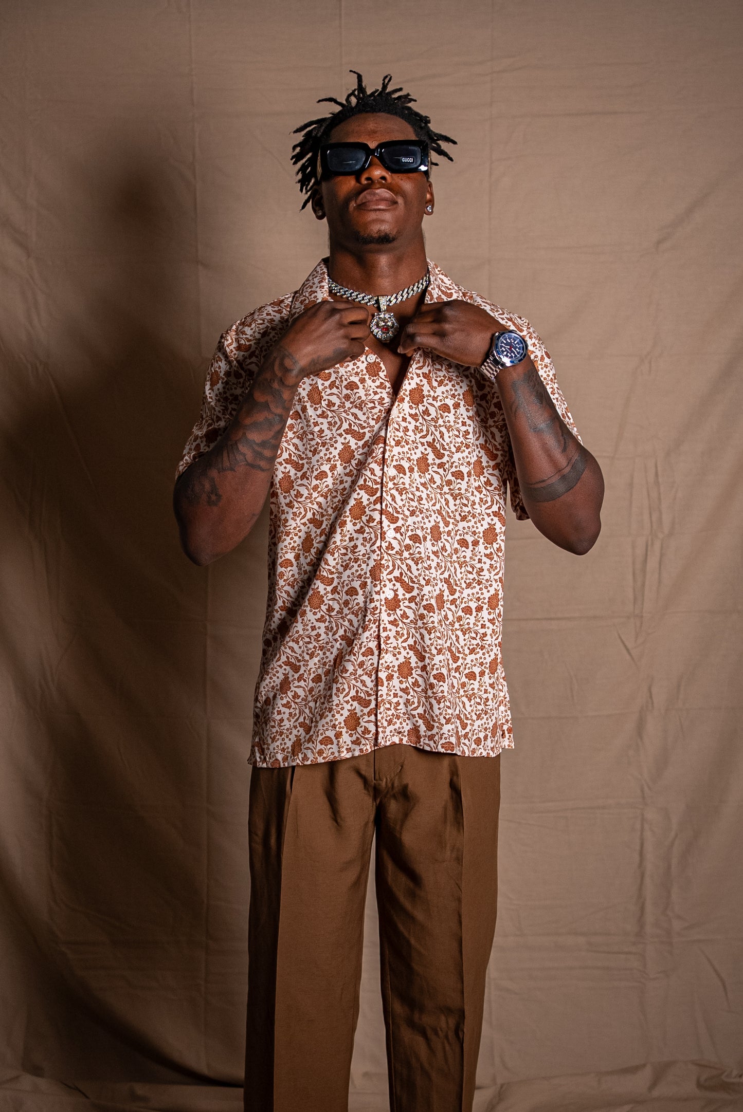 GIANNI LUPO - HALF SLEEVE SHIRT