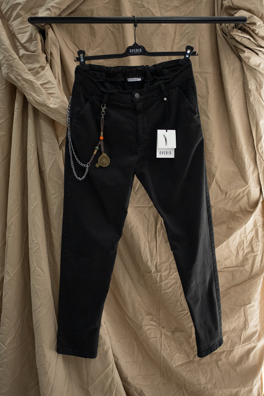 CHINO PANTS - BLACK