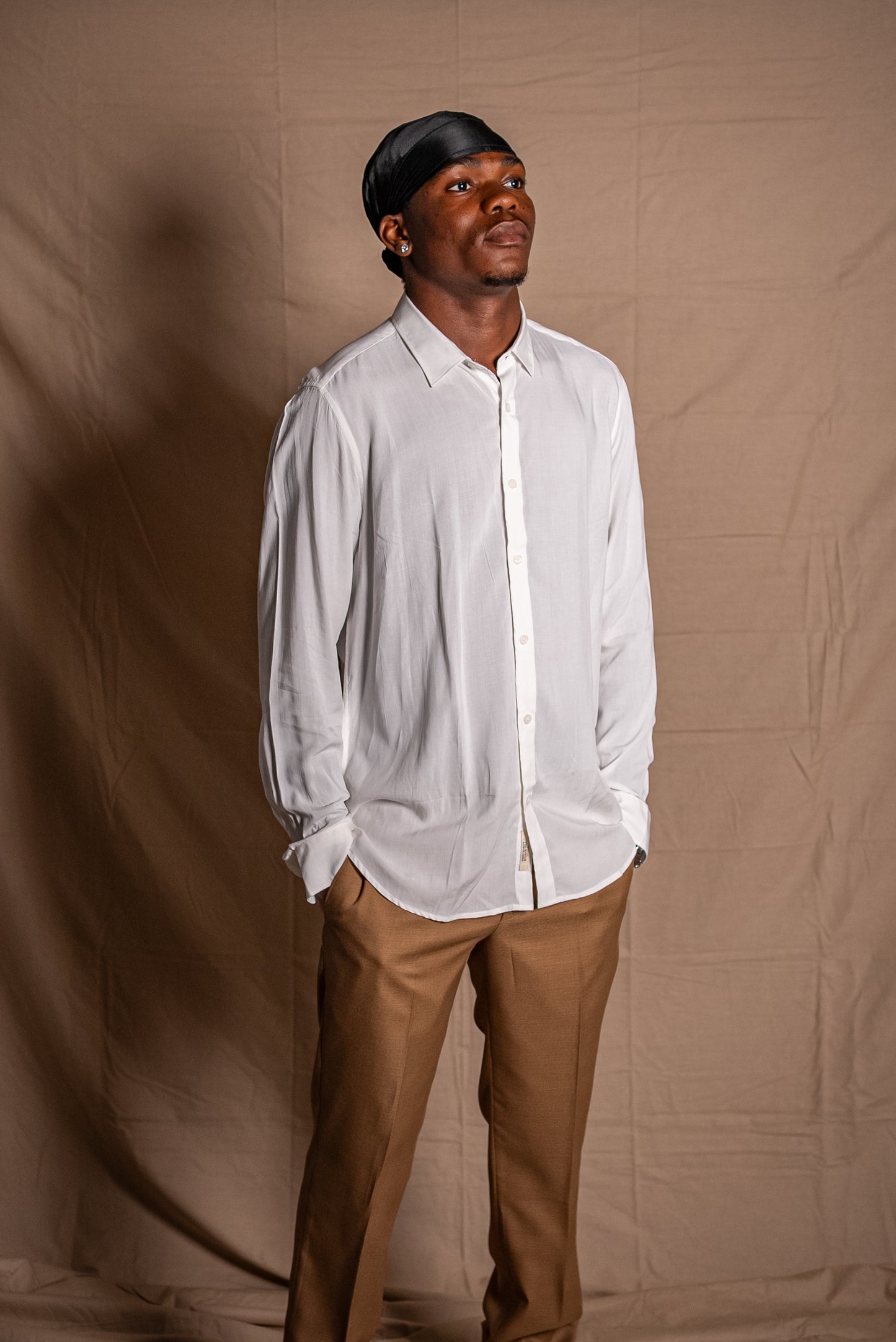 VISCOZE SHIRT - WHITE