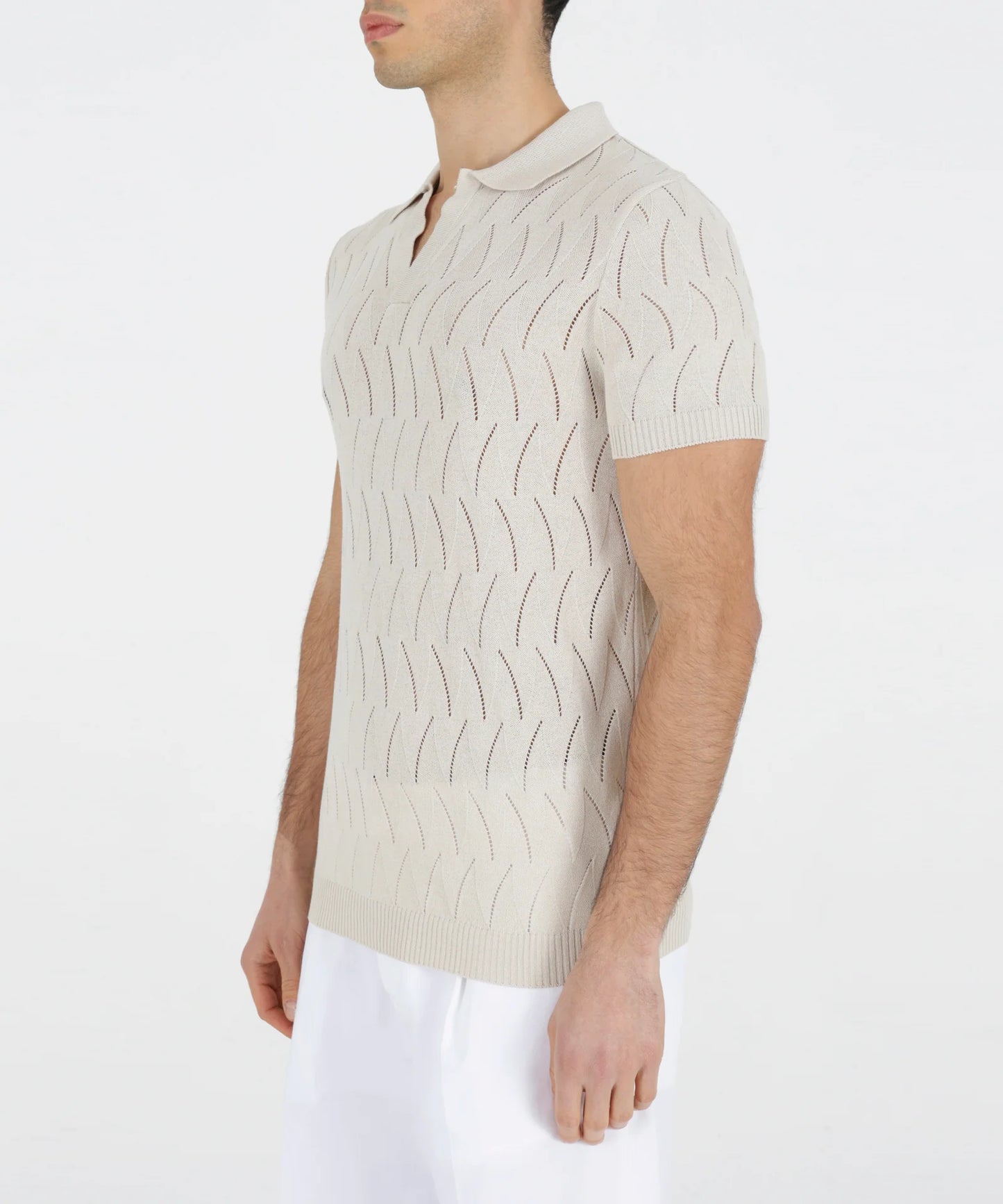 POLO DERBY NECK T-SHIRT