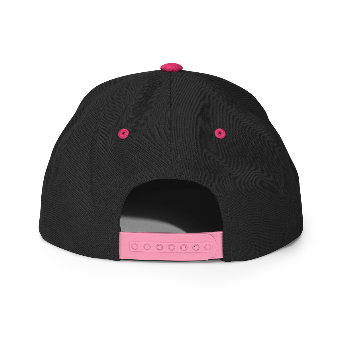 TwoSeven Classic Snapback Cap - Hot Pink