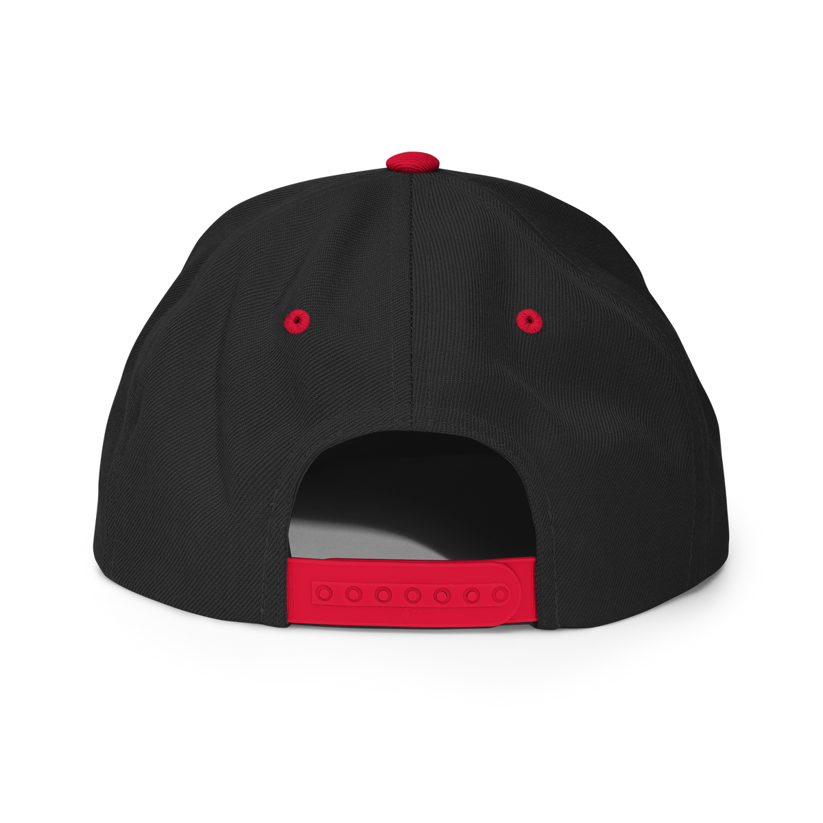 TwoSeven Classic Snapback Cap - Red