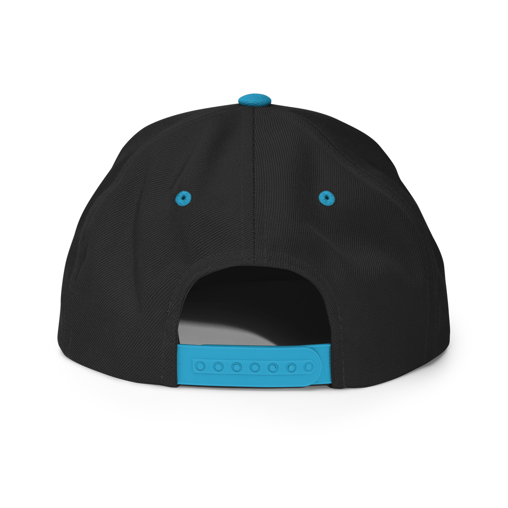 TwoSeven Classic Snapback Cap - Blue