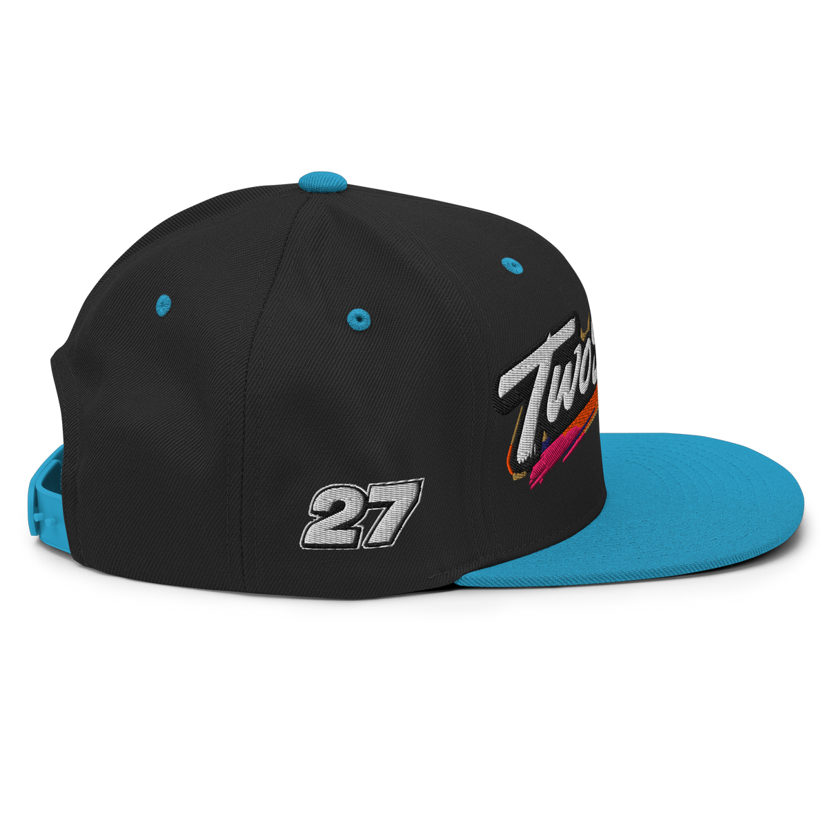 TwoSeven Classic Snapback Cap - Blue
