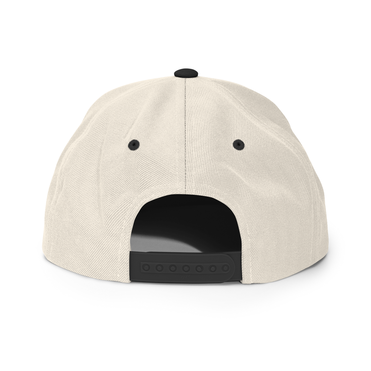 TwoSeven Classic Snapback Cap - White